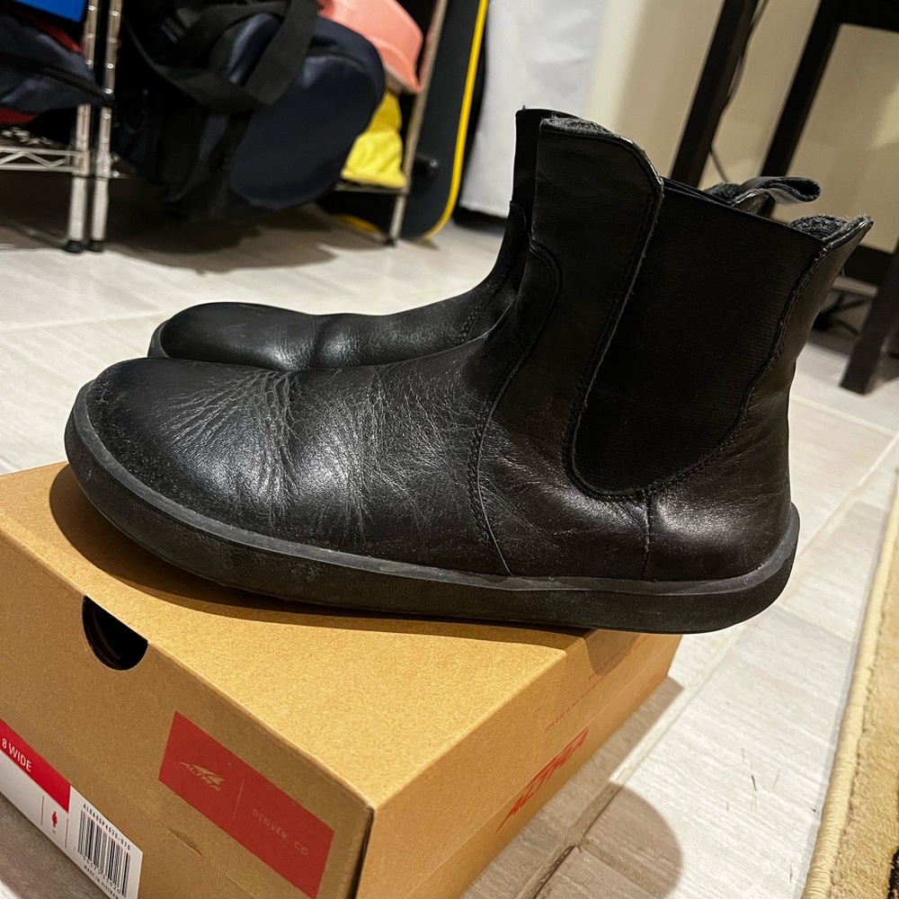 Belenka Chelsea Boots EU 40 Zero Drop Barefoot Leather Boots wide fits EU 37–39